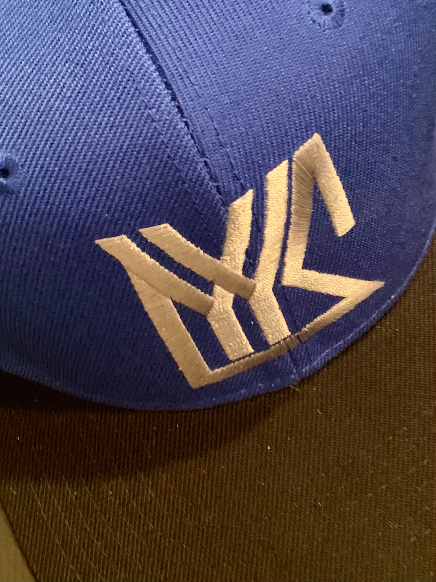 Black/Royal Blue Snap Back with Grey Logo