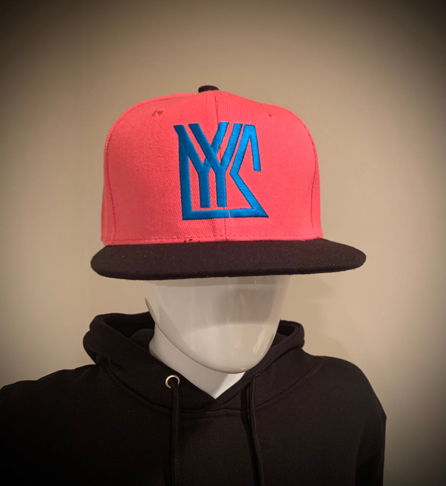 Berry/Black Snap Back Hat